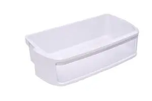 Whirlpool W11706640 OEM Refrigerator Door Shelf Bin, White Whirlpool W11706640 OEM Refrigerator Door Shelf Bin, White