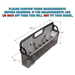 UPGRADED Appliance 8531288 Silverware Basket Compatible with Whirlpool, Kenmore Dishwasher - WP8531288 UPGRADED Appliance 8531288 Silverware Basket Compatible with Whirlpool, Kenmore Dishwasher - WP8531288