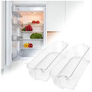 2 X 240356402 Refrigerator Door Bin Shelf Compatible with Frigidaire Kenmore Refrigerator FGUS2642LF2 FGHS2631PF4A LFSS2612TF0 LFSS2612TE0 AP2549958 240430305 Replacement - 2Pcs Clear 2 X 240356402 Refrigerator Door Bin Shelf Compatible with Frigidaire Kenmore Refrigerator FGUS2642LF2 FGHS2631PF4A LFSS2612TF0 LFSS2612TE0 AP2549958 240430305 Replacement - 2Pcs Clear