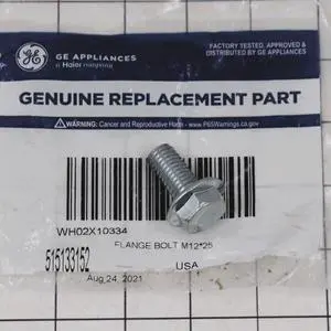 WH02X10334 Washing Machine Flange Bolt WH02X10334 Washing Machine Flange Bolt