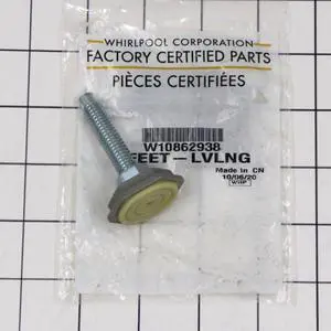 W10862938 Washer Leveling Leg W10862938 Washer Leveling Leg