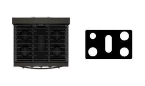 Custom Fit Premium Reusable Burner Liner for Whirlpool Gas Range Stove Protect Your Stovetop with this Splatter Guard Cover (WFGS5030RB) Custom Fit Premium Reusable Burner Liner for Whirlpool Gas Range Stove Protect Your Stovetop with this Splatter Guard Cover (WFGS5030RB)