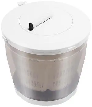Hand Crank Washing Machine, 2 In 1 Portable Manual Washing Machine,Non-Electric Washer,Spin Dryer,Grey Mini Compact Washer Spin Dryer For Apartment, Home, Hotel And Travel Hand Crank Washing Machine, 2 In 1 Portable Manual Washing Machine,Non-Electric Washer,Spin Dryer,Grey Mini Compact Washer Spin Dryer For Apartment, Home, Hotel And Travel