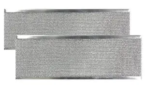 6-1/8 x 23-3/8 x 3/32 Inches Range Hood Aluminum Grease Filters 2-Pack 6-1/8 x 23-3/8 x 3/32 Inches Range Hood Aluminum Grease Filters 2-Pack