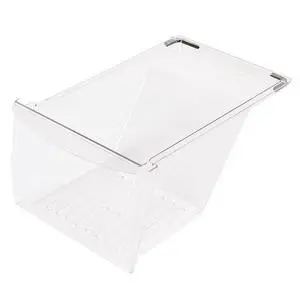 Refrigerator Crisper Drawer Pan Replacement for 240337103 PS429854 | Refrigerator Pan Shelf Replacement Plastic Clear Refrigerator Crisper Drawer Pan Replacement for 240337103 PS429854 | Refrigerator Pan Shelf Replacement Plastic Clear