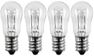 4-Pack WE05X20431 Dryer Drum Light Bulb Replacement | 10W 120V E12 Specialty Appliance Bulb Rep 4-Pack WE05X20431 Dryer Drum Light Bulb Replacement | 10W 120V E12 Specialty Appliance Bulb Rep