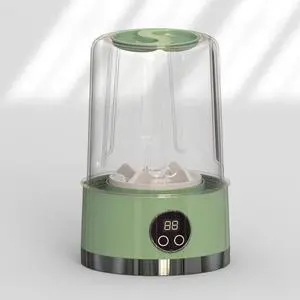 Underwear Washer, 2026 Upgraded Mini Washing Machine, Portable Rechargeable Cordless Mini Washing Machine Laundry Cup for Bra, Underwear, Socks, Baby Clothes and Camping RV Travel (Green) Underwear Washer, 2026 Upgraded Mini Washing Machine, Portable Rechargeable Cordless Mini Washing Machine Laundry Cup for Bra, Underwear, Socks, Baby Clothes and Camping RV Travel (Green)