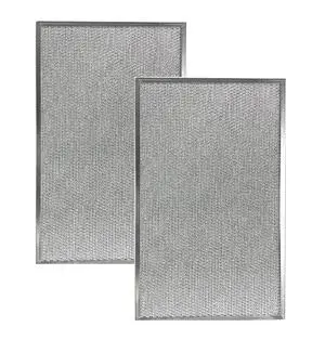 12-1/4 X 17-1/4 X 3/8 Range Hood Aluminum Grease Filters 2-Pack 12-1/4 X 17-1/4 X 3/8 Range Hood Aluminum Grease Filters 2-Pack