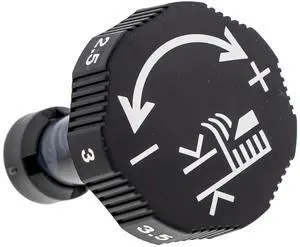 Original Equipment Knob #AM116289 | Fits Sabre Scotts w System Snow Collection 44 S2048 2048HV 2148HV 2354HV 2554HV Original Equipment Knob #AM116289 | Fits Sabre Scotts w System Snow Collection 44 S2048 2048HV 2148HV 2354HV 2554HV