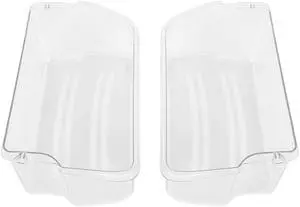 240324502 AP2549806 Refrigerator Door Shelf Compatible with Frigidaire Kenmore Electrolux Refrigerator Door Bin 844402 AH429767 EA429767 PS429767 Replacement only Clear 2PCS 240324502 AP2549806 Refrigerator Door Shelf Compatible with Frigidaire Kenmore Electrolux Refrigerator Door Bin 844402 AH429767 EA429767 PS429767 Replacement only Clear 2PCS