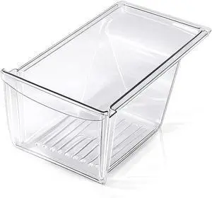 Crisper Drawer Pan Fit Frigidaire,Kenmore,Crosley,Westinghouse,Gibson,Clear | Fit Refrigerator Models Beginning with FFTR18, FFHT18, FRT18 240337103, PS429854, Clear Crisper Drawer Pan Fit Frigidaire,Kenmore,Crosley,Westinghouse,Gibson,Clear | Fit Refrigerator Models Beginning with FFTR18, FFHT18, FRT18 240337103, PS429854, Clear