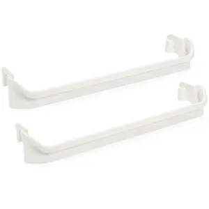 240534701 240534901 Replacement Refrigerator Door Shelf Rail Compatible with Frigidaire Kenmore Refrigerator Rack Bar White (1X 240534701, 1X 240534901) 240534701 240534901 Replacement Refrigerator Door Shelf Rail Compatible with Frigidaire Kenmore Refrigerator Rack Bar White (1X 240534701, 1X 240534901)