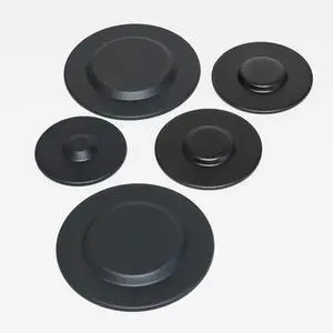 Gas Range Burner Cap Black 5 Pack Kit WPW10183374 Gas Range Burner Cap Black 5 Pack Kit WPW10183374