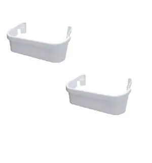 240351601, AP2115974, PS430027 Set of 2 Door Bins Compatible with Frigidaire Refrigerator(Freezer Side Only - 9-1/2'' Length) (Fits Models: BFH, BGH, CRS, DGU, FFH and More) 240351601, AP2115974, PS430027 Set of 2 Door Bins Compatible with Frigidaire Refrigerator(Freezer Side Only - 9-1/2'' Length) (Fits Models: BFH, BGH, CRS, DGU, FFH and More)