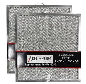 Grease Filter R610092 Replacement For Broan Aluminum Mesh Grease Filters 2-Pack Grease Filter R610092 Replacement For Broan Aluminum Mesh Grease Filters 2-Pack