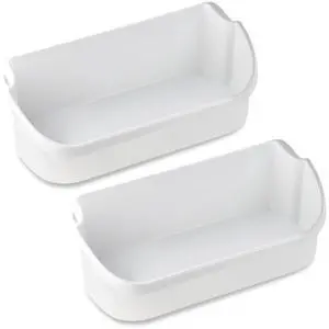 UPGRADED Appliance 2 x 240356401 Door Bin Compatible with Frigidaire Refrigerator Shelf Replacement | Frigidaire Replacement Parts | Frigidaire Door Shelf Replacement - AP2116036 UPGRADED Appliance 2 x 240356401 Door Bin Compatible with Frigidaire Refrigerator Shelf Replacement | Frigidaire Replacement Parts | Frigidaire Door Shelf Replacement - AP2116036