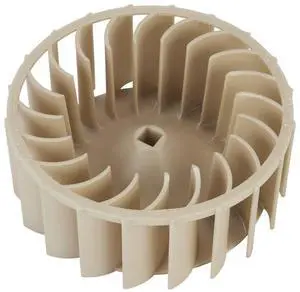 Whirlpool WP697772 Genuine OEM Front Load Dryer Blower Wheel Replacement Part - Replaces 697772 Whirlpool WP697772 Genuine OEM Front Load Dryer Blower Wheel Replacement Part - Replaces 697772