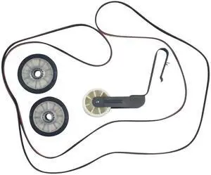 Dryer Belt Pulley Kit Compatible with Crosley CED147HXW0, CED7006GW0, CED123SEW0, CEDS563RB1, CGDX463JQ2, CED147SDW2 Dryer models Dryer Belt Pulley Kit Compatible with Crosley CED147HXW0, CED7006GW0, CED123SEW0, CEDS563RB1, CGDX463JQ2, CED147SDW2 Dryer models