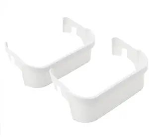 240351601 2pcs Refrigerator Door Shelf Compatible with Frigidaire Freezer Replacement Only 1037664 AH899475 EA899475 PS899475 White ABS Plastic 240351601 2pcs Refrigerator Door Shelf Compatible with Frigidaire Freezer Replacement Only 1037664 AH899475 EA899475 PS899475 White ABS Plastic