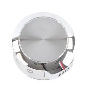 Whirlpool W10872674 OEM Gas Range Surface Control Knob, Stainless Whirlpool W10872674 OEM Gas Range Surface Control Knob, Stainless