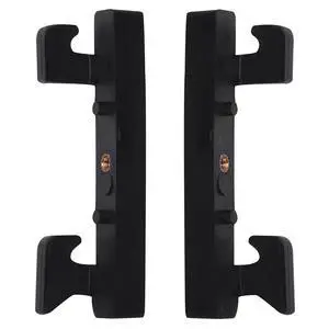PS2070659 Refrigerator Door Shelf Hook Compatible with Maytag, Whirlpool, KitchenAid, Side by Side Refrigerator Models Only, Freezer Door Bin Hook Replacement Black (Pair) PS2070659 Refrigerator Door Shelf Hook Compatible with Maytag, Whirlpool, KitchenAid, Side by Side Refrigerator Models Only, Freezer Door Bin Hook Replacement Black (Pair)