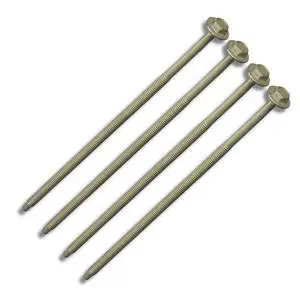 3107421.012, AC Mount Bolt, 8" Bolt, For 6" Camper Roof Thickness, 4 Pk 3107421.012, AC Mount Bolt, 8" Bolt, For 6" Camper Roof Thickness, 4 Pk