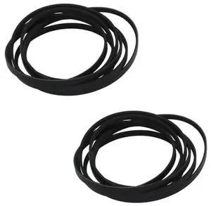(2 Pack) W10205415 Dryer Drum Belt Replaces WPW10205415, 35001137, AP6017004, PS11750299 (2 Pack) W10205415 Dryer Drum Belt Replaces WPW10205415, 35001137, AP6017004, PS11750299