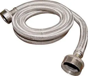 PP23832 Washing Machine Hose, 3/4 in X 5 Ft, Fht, Stainless Steel, 60", Multicolour PP23832 Washing Machine Hose, 3/4 in X 5 Ft, Fht, Stainless Steel, 60", Multicolour