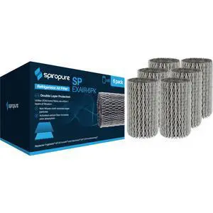 SP-EXAIR Refrigerator Air Filter Compatible for EAF1CB AFCB (6PK) SP-EXAIR Refrigerator Air Filter Compatible for EAF1CB AFCB (6PK)