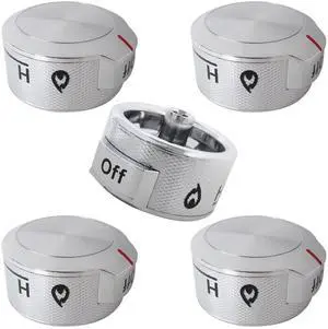 5 Pack W11030413 Stove Control knob Fit for KFGG500ESS3, KFGG500ESS6, KFGG500ESS7, KFGG500EWH3, Replace W10643306, W10786063, W11027434, 4461624, AP6038805, PS11770322, EAP11770322 5 Pack W11030413 Stove Control knob Fit for KFGG500ESS3, KFGG500ESS6, KFGG500ESS7, KFGG500EWH3, Replace W10643306, W10786063, W11027434, 4461624, AP6038805, PS11770322, EAP11770322