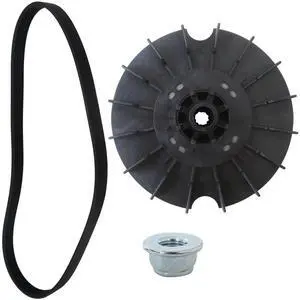 2026 New WH03X32218 Washer Motor Pulley & WH01X27538 Belt & Nut Set For GE Washer GTW335ASN1WW, GTW335ASN2WW, Replace WH07X24695, WH39X27601, WH49X25378, Black 2026 New WH03X32218 Washer Motor Pulley & WH01X27538 Belt & Nut Set For GE Washer GTW335ASN1WW, GTW335ASN2WW, Replace WH07X24695, WH39X27601, WH49X25378, Black