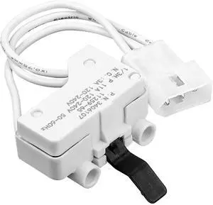 3406107 Dryer Door Switch for Whirlpool, Kenmore Replacement Parts Dryers Replaces Part Numbers 3405101 3405100 3406101 3406100 3406109 WP3406107VP 528948 AP6008561 PS11741701 (1-Pack) 3406107 Dryer Door Switch for Whirlpool, Kenmore Replacement Parts Dryers Replaces Part Numbers 3405101 3405100 3406101 3406100 3406109 WP3406107VP 528948 AP6008561 PS11741701 (1-Pack)