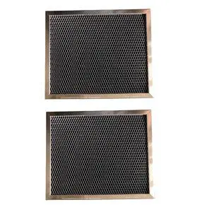 Activated Carbon Filter Compatible with Broan 99010181 Hood Range Vent Filters for Smoke, Grease & Odor Removal Measures 8" x 9 1/2" x 5/16", 2-Pack Activated Carbon Filter Compatible with Broan 99010181 Hood Range Vent Filters for Smoke, Grease & Odor Removal Measures 8" x 9 1/2" x 5/16", 2-Pack