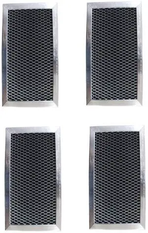 Replacement Carbon Filter Compatible with GE WB06X10823, WB02X11124, JX81J, Samsung DE63-00367E 3-7/8 x 6-1/8 x 3/8 4-Pack Replacement Carbon Filter Compatible with GE WB06X10823, WB02X11124, JX81J, Samsung DE63-00367E 3-7/8 x 6-1/8 x 3/8 4-Pack