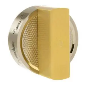 GE WB03X39576 Range Oven Control Knob Brass Finish GE WB03X39576 Range Oven Control Knob Brass Finish