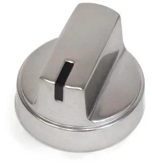GE WB03X29354 Range Surface Burner Knob (Stainless Steel) GE WB03X29354 Range Surface Burner Knob (Stainless Steel)