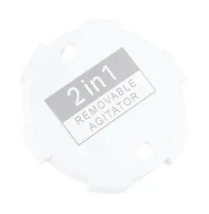 Whirlpool W11510462 Genuine OEM Washer Agitator Cap Replacement Part - Replaces W11395423 Whirlpool W11510462 Genuine OEM Washer Agitator Cap Replacement Part - Replaces W11395423