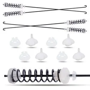 Suspension Rod Kit Replacement For Kenmore 110.21292013 110.5142512 110.5142510 110.5072010 110.5072011 110.5142511 110.5072012 7MKTWS300DW0 Washing Machine Suspension Rod Kit Replacement For Kenmore 110.21292013 110.5142512 110.5142510 110.5072010 110.5072011 110.5142511 110.5072012 7MKTWS300DW0 Washing Machine