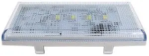 Whirlpool W10515058 Refrigerator LED Light and Flat Lens Cover Assembly (Replaces W10515058) Genuine Original Equipment Manufacturer (OEM) Part Whirlpool W10515058 Refrigerator LED Light and Flat Lens Cover Assembly (Replaces W10515058) Genuine Original Equipment Manufacturer (OEM) Part