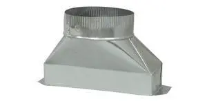 122 Aluminum Transition, 3 1/4-Inch x 10-Inch to 6-Inch 122 Aluminum Transition, 3 1/4-Inch x 10-Inch to 6-Inch