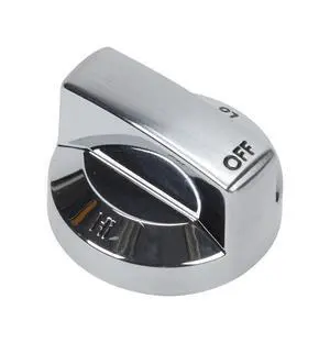 WPW10301588 OEM, Stainless Range Surface Burner Control Knob WPW10301588 OEM, Stainless Range Surface Burner Control Knob