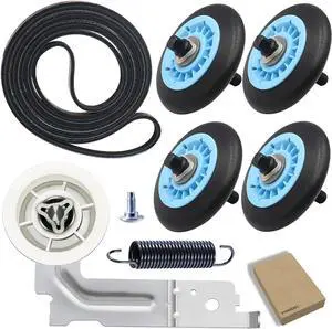 Dryer Repair Kit for Samsung DVE50M7450W/A3 DV42H5200EF/A3 DV218AEB/XAA | Fits Samsung DV337AEG/XAA, DV5451AEW/XAA, DV42H5000ES, DV5471AEP/XAA Dryer Repair Kit for Samsung DVE50M7450W/A3 DV42H5200EF/A3 DV218AEB/XAA | Fits Samsung DV337AEG/XAA, DV5451AEW/XAA, DV42H5000ES, DV5471AEP/XAA