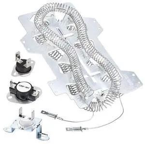 DVE45R6100W A3, DVE45B6300D DVE45B6300P DVE45R6100C DVE45R6100P DVE45R6100V Dryer Heating Element for Samsung DVE45R6100W/A3 DVE45T3200W DVE45T3400P DVE45T3400V Heater Thermostat, Thermal Fuse DVE45R6100W A3, DVE45B6300D DVE45B6300P DVE45R6100C DVE45R6100P DVE45R6100V Dryer Heating Element for Samsung DVE45R6100W/A3 DVE45T3200W DVE45T3400P DVE45T3400V Heater Thermostat, Thermal Fuse