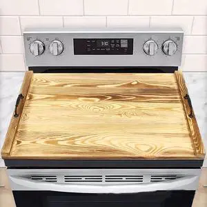 Noodle Board Stove Cover Pine Wood Stove Cover Board with Handles, Durable Cooktop Covers for Gas Stove, Electric Stove, Kitchen Sink Cover for Extra Space Noodle Board Stove Cover Pine Wood Stove Cover Board with Handles, Durable Cooktop Covers for Gas Stove, Electric Stove, Kitchen Sink Cover for Extra Space