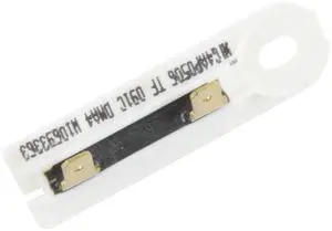Whirlpool W10909685 Genuine OEM Front Load Dryer Thermal Cut Off Fuse Replacement Part - Replaces W10693363 Whirlpool W10909685 Genuine OEM Front Load Dryer Thermal Cut Off Fuse Replacement Part - Replaces W10693363