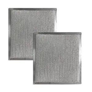 Compatible Replacement For Whirlpool 8190876 Compatible Aluminum Mesh Grease Filter 2-Pack Compatible Replacement For Whirlpool 8190876 Compatible Aluminum Mesh Grease Filter 2-Pack