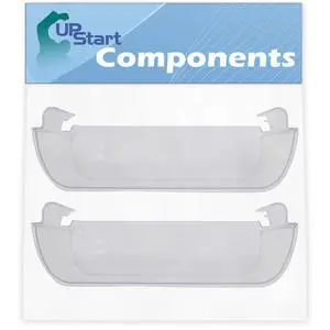 2x 240323002 Refrigerator Clear Door Bin for Frigidaire PHS69EJSS2 | Compatible with 240323002 Refrigerator Door Bin 2x 240323002 Refrigerator Clear Door Bin for Frigidaire PHS69EJSS2 | Compatible with 240323002 Refrigerator Door Bin