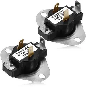 Dryer Thermostat for Admiral AED4475TQ1 (2-Pack) Dryer Thermostat for Admiral AED4475TQ1 (2-Pack)