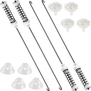 Replacement For Crosley CAW9244XQ4 CAW9444BW0 Suspension Rod Kit CAW9444XQ0 CAW9444XQ1 CAW9444XQ2 CAW9444XQ4f or kenmore series 100 washer parts, for roper washer suspension rods Replacement For Crosley CAW9244XQ4 CAW9444BW0 Suspension Rod Kit CAW9444XQ0 CAW9444XQ1 CAW9444XQ2 CAW9444XQ4f or kenmore series 100 washer parts, for roper washer suspension rods