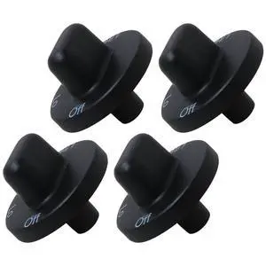4-Pack 71001641 Black Gas Stove Knob Replacement for Jenn Air Downdraft Cooktop/Range/Stove, Models CVG CVG316B CVG4100B CVG4280B CVG4280S CVG4380 CVG4380B 4-Pack 71001641 Black Gas Stove Knob Replacement for Jenn Air Downdraft Cooktop/Range/Stove, Models CVG CVG316B CVG4100B CVG4280B CVG4280S CVG4380 CVG4380B